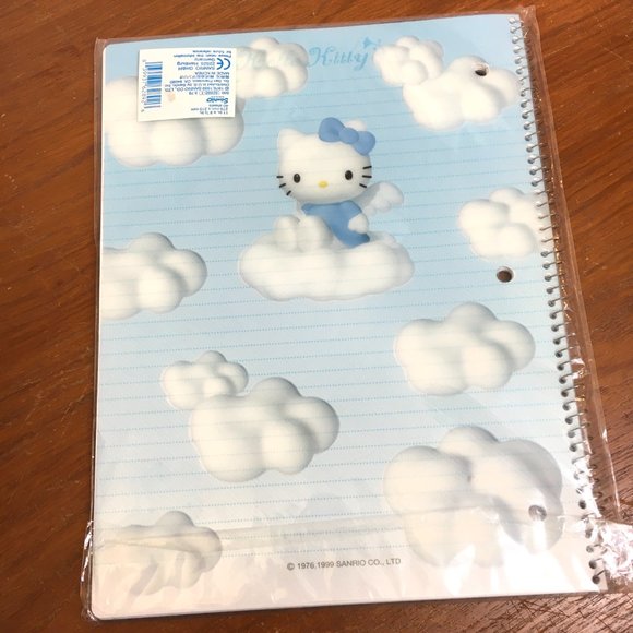 SANRIO Hello Kitty Wirebound Notebook NWT VTG - Picture 5 of 12